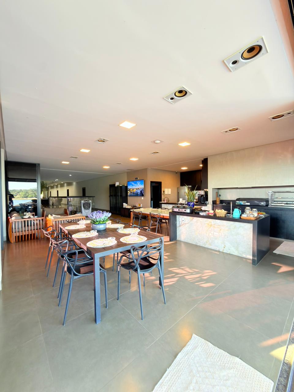 Cozinha gourmet ampla